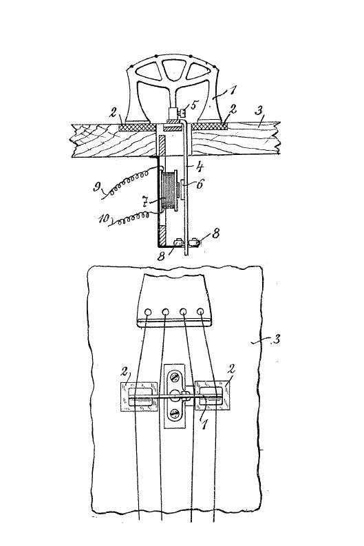 Dimiru's Electric Violin Patent Drawing