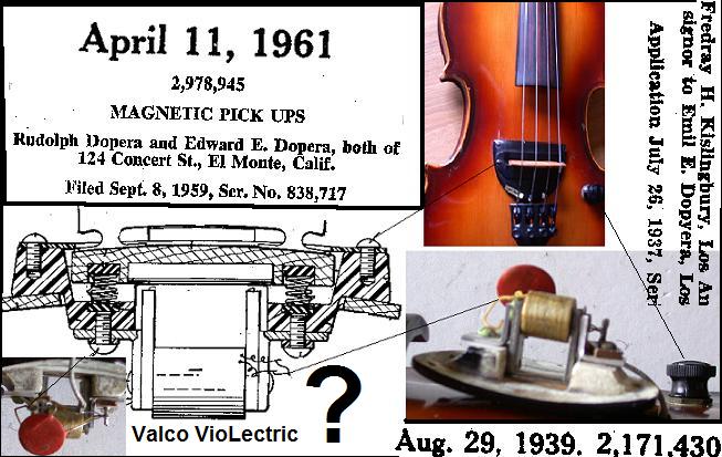 Example of violin by or using invention of Fredray Kislingbury