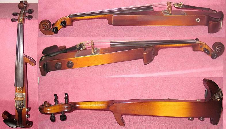 The Vega Violin profiled